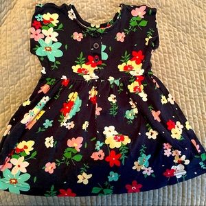 Navy floral Hanna Anderson dress